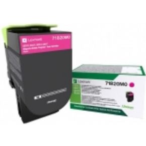 Lexmark 71B20M0 Lasertoner 2300pagina's toners & lasercartridge - Magenta