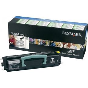 Lexmark X203n, X204n 2,5K retourprogramma tonercartridge - Zwart