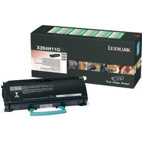 Lexmark X264, X363, X364 High Yield Return Program Toner Cartridge - Zwart