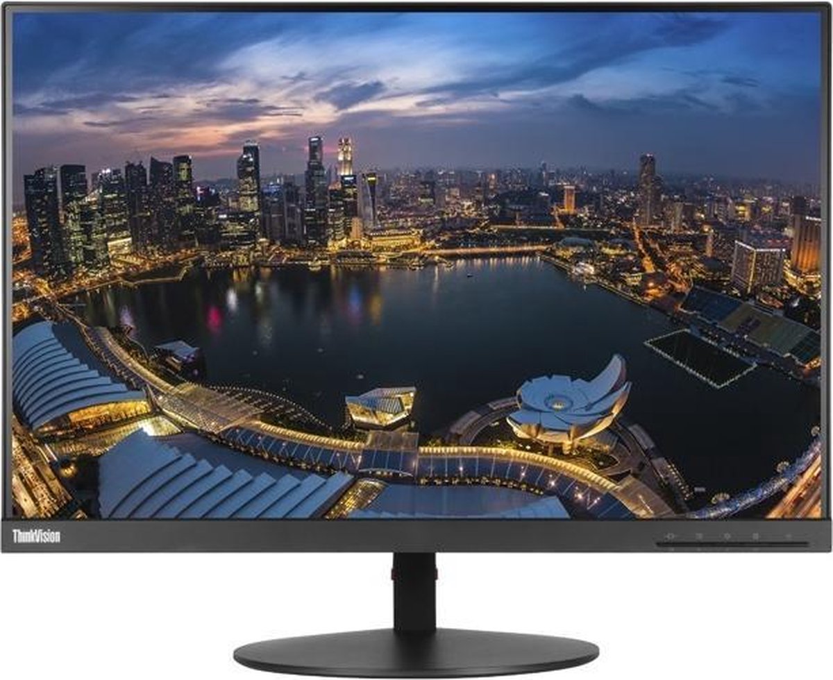 Lenovo ThinkVision T24d 61 cm (24'') 1920 x 1200 Pixels WUXGA LED Flat - Negro