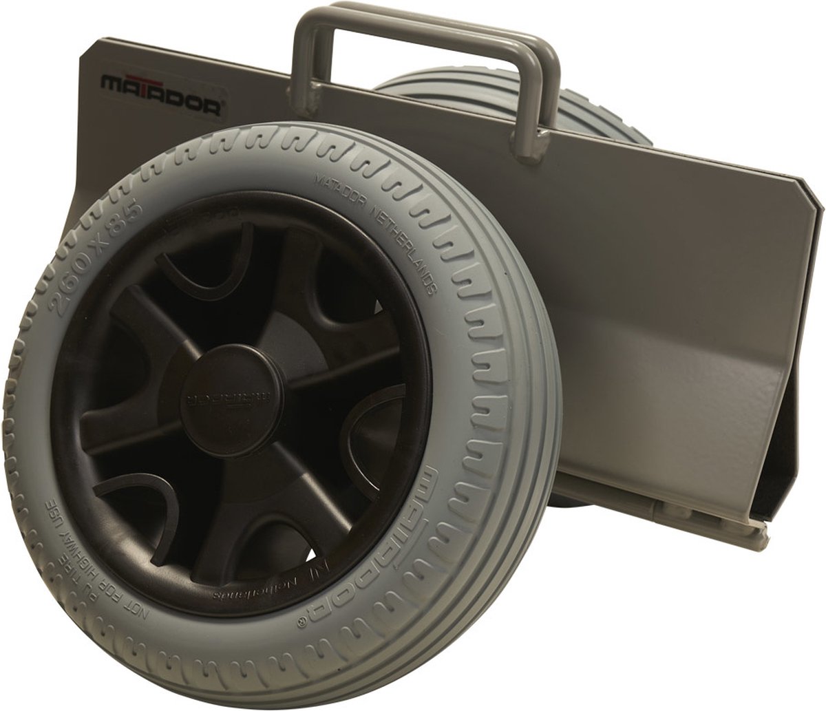Matador Rolwagen voor panelen met lekbestendige banden - Draagvermogen 300 kg