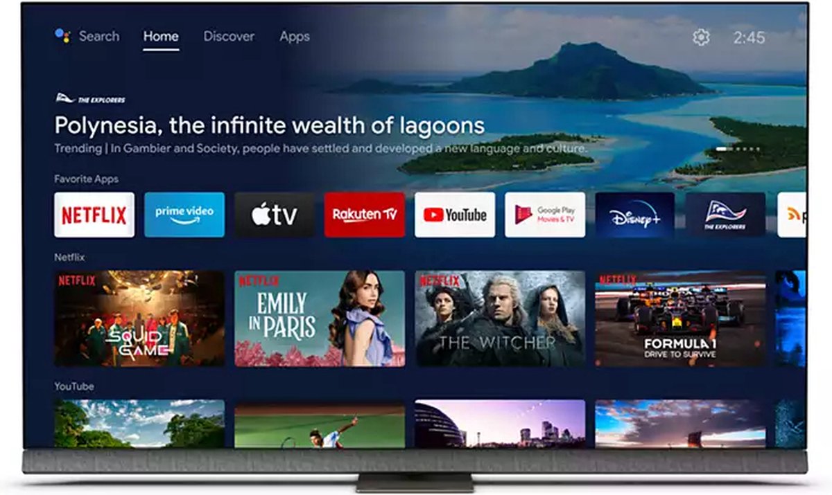 Philips 65oled907/12 - Silver