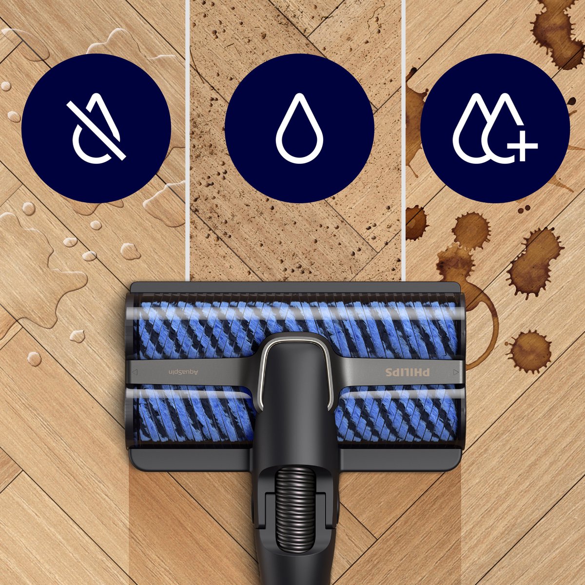 Philips Xw9383/01 Aquatrio Cordless Snoerloze Wet & Drystofzuiger