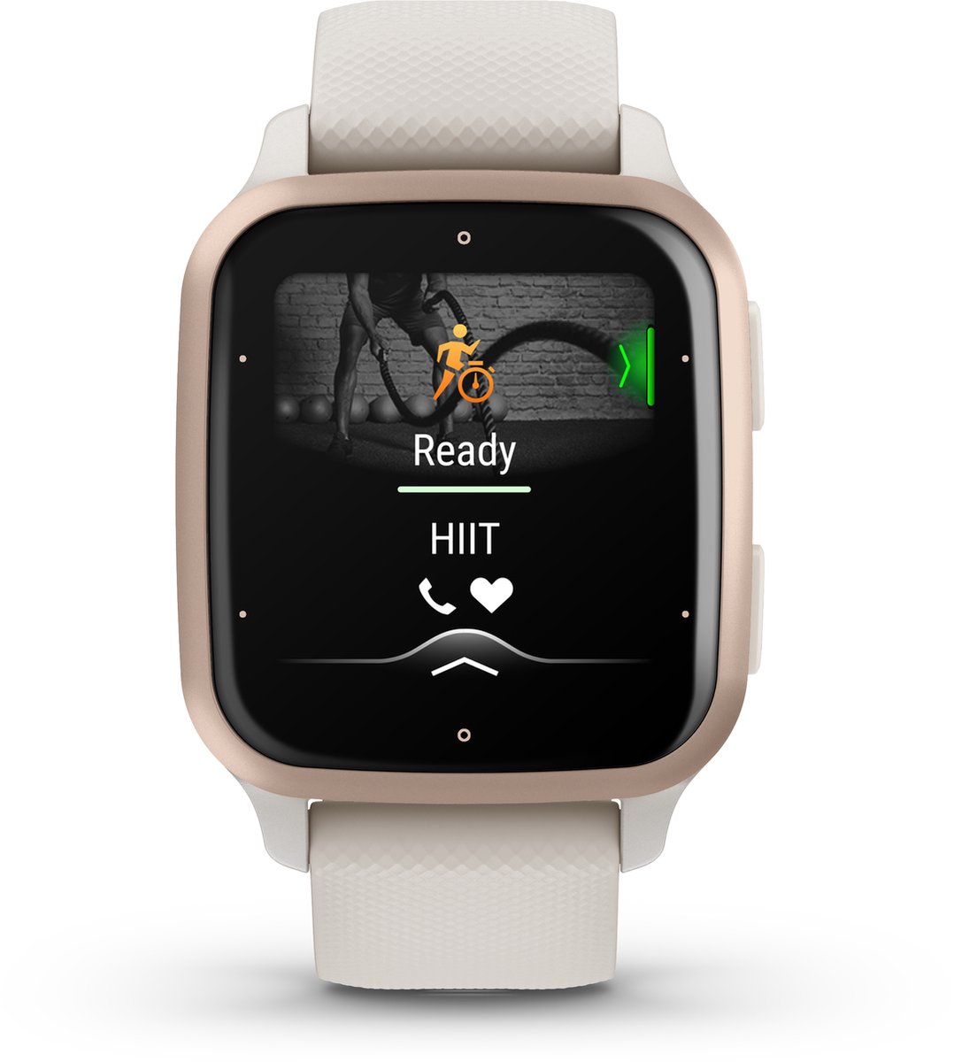 Garmin Venu Sq 2 Music Ivory/peach Gold