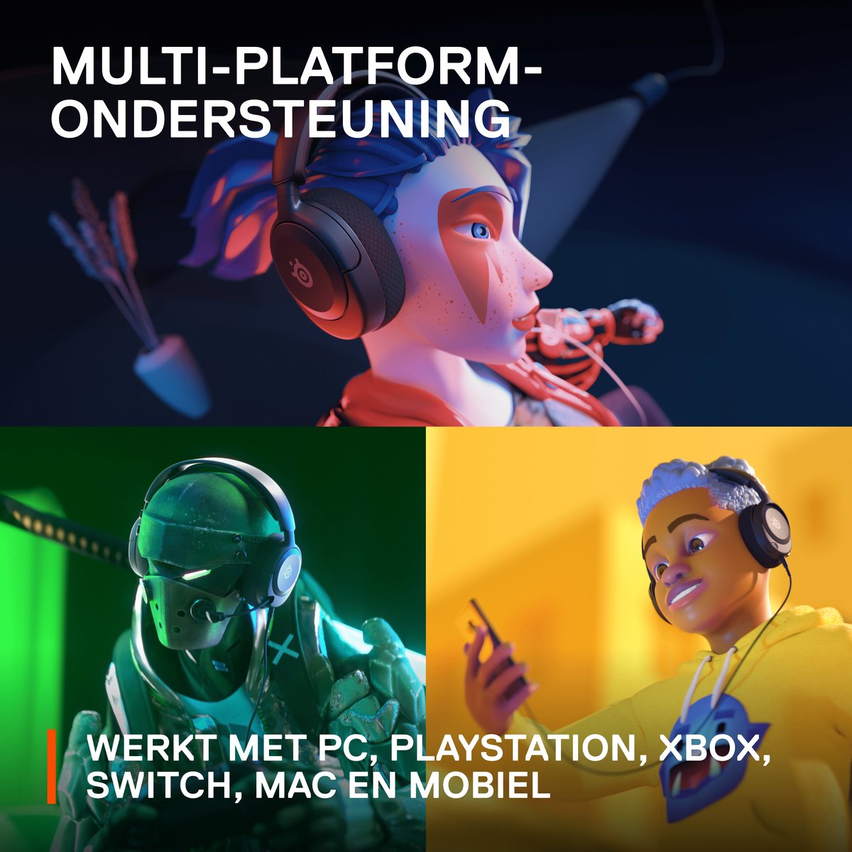 Steelseries Arctis Nova 1 Gaming Headset - Zwart