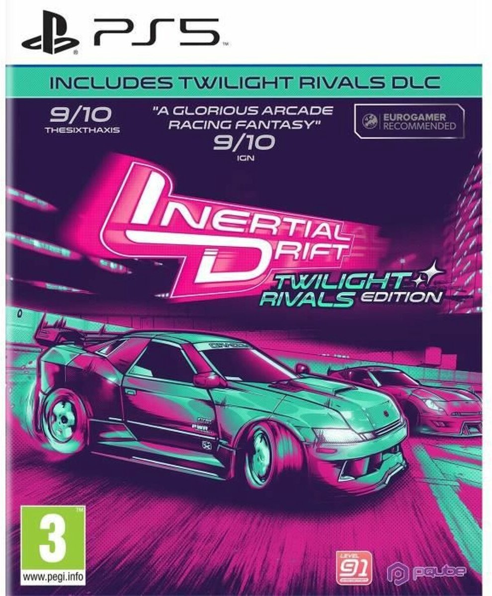 Pqube Inertial Drift: Twilight Rivals Edition Playstation 5