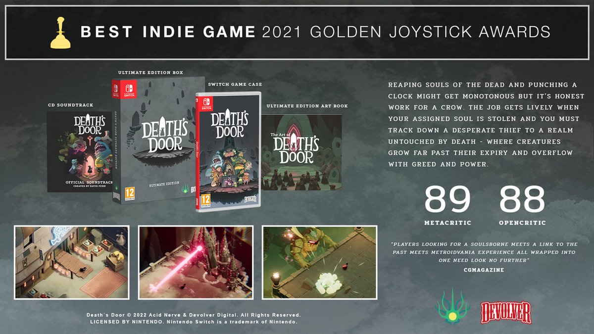Death's Door: Ultimate Edition Nintendo Switch