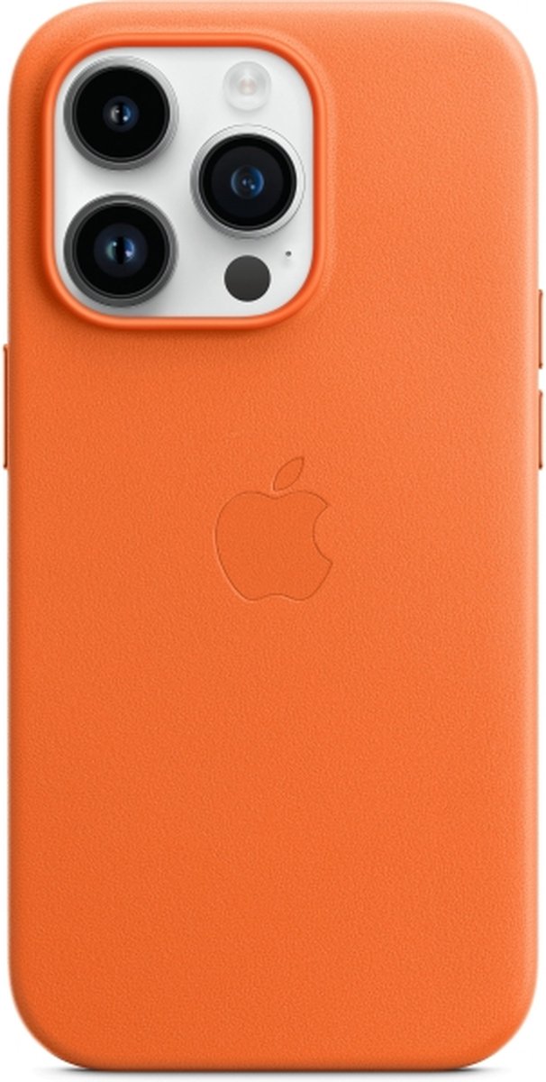 Apple Iphone 14 Pro Lth Case Mg Orange