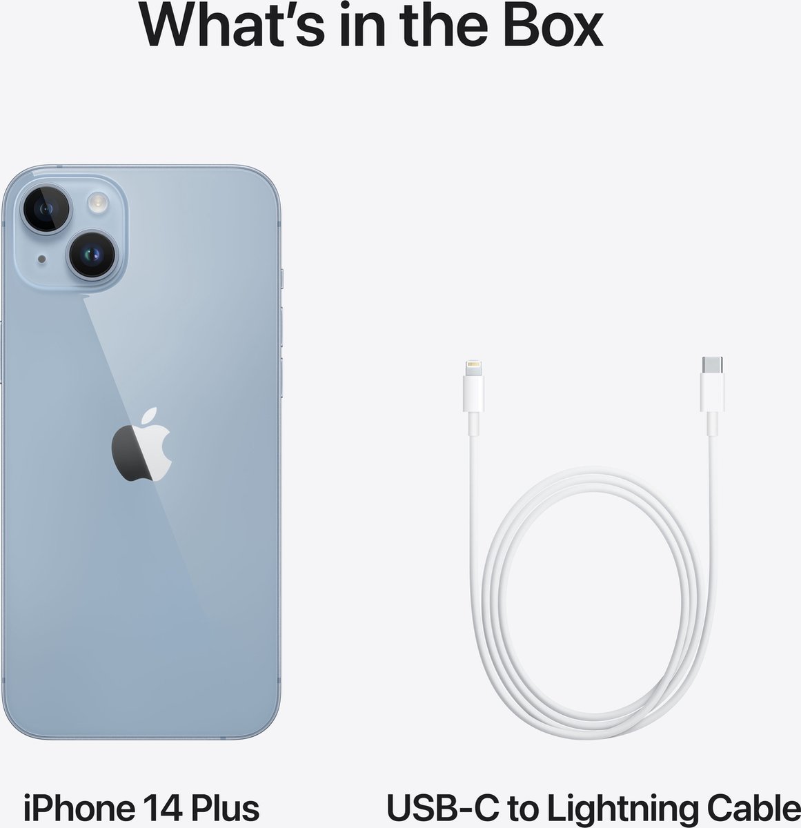 Apple Iphone 14 Plus 128gb Blue - Zwart