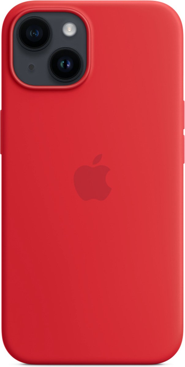 Apple Iphone 14 Silic Case Mg Red