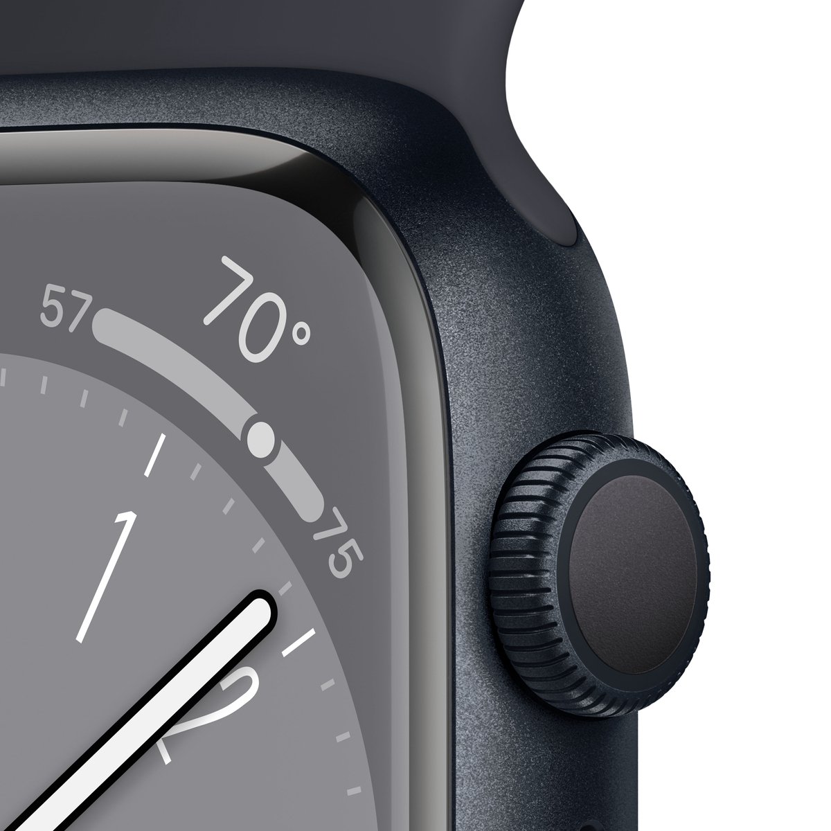 Apple Watch Series 8 41 Mm Midnight/aluminium/midnight - Zwart