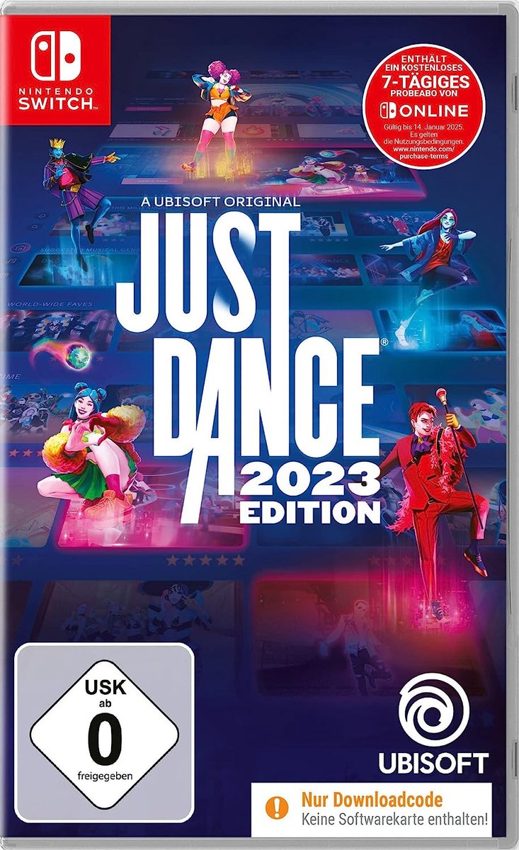 Ubisoft Just Dance 2023 (code In Box) Nintendo Switch