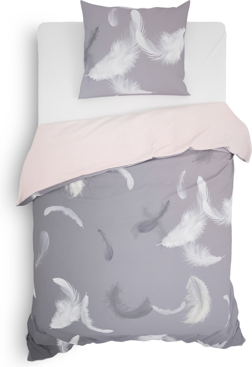 Heckett & Lane Dekbedovertrek Wes - 140 x 200/220 cm - Roze