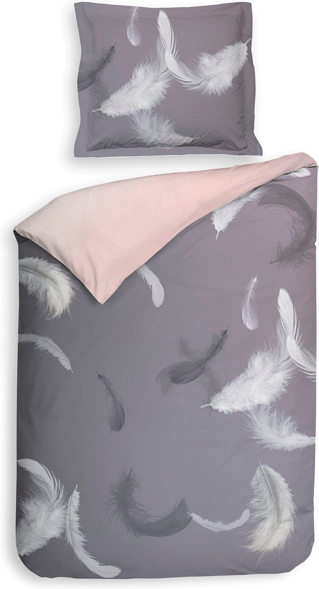 Heckett & Lane Dekbedovertrek Wes - 140 x 200/220 cm - Roze
