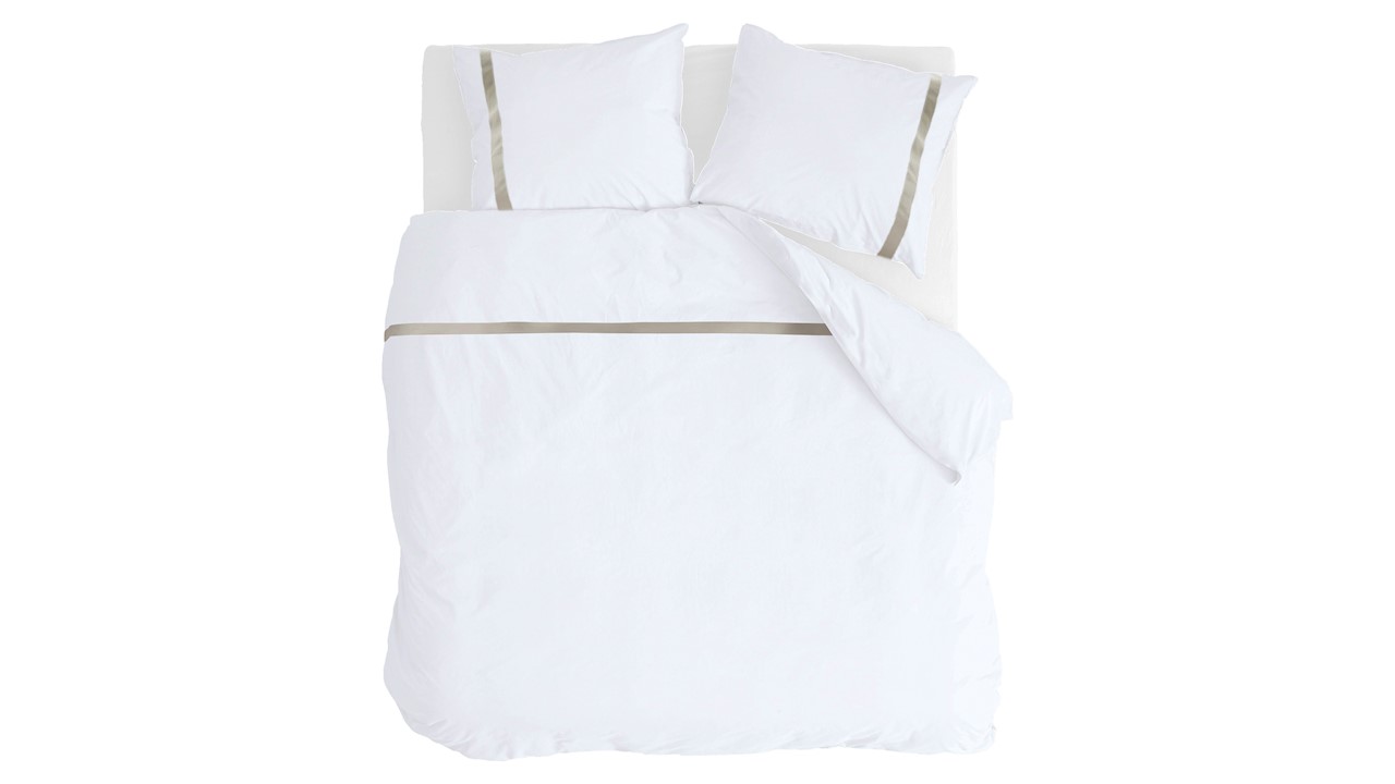 Walra Dekbedovertrek Timeless Chic - 240 x 200/220 cm - wit