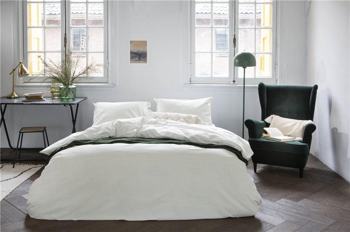 Walra Dekbedovertrek Vintage Club - 200 x 200/220 cm - zand - Beige