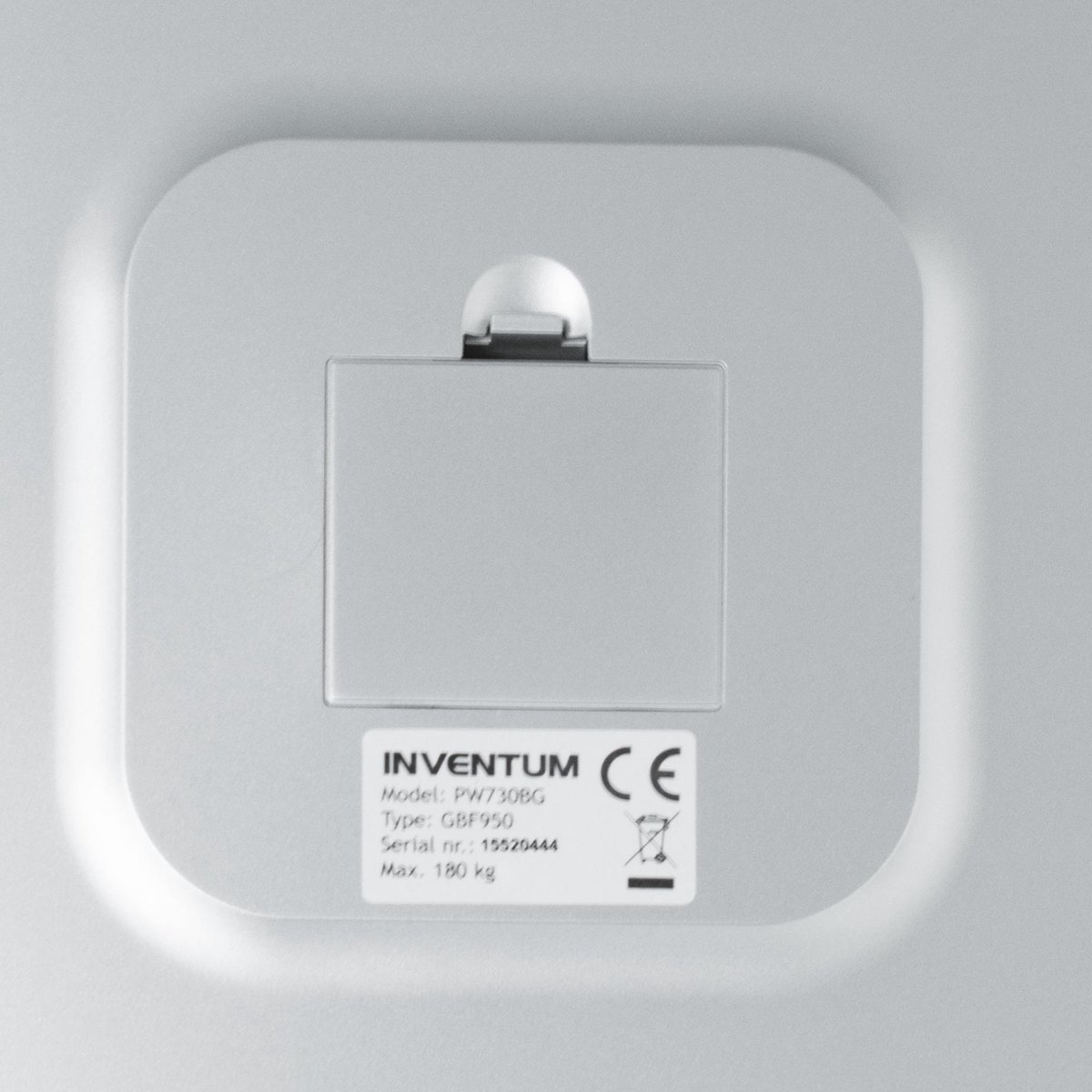 Inventum Pw730bg Personenweegschaal - Zwart