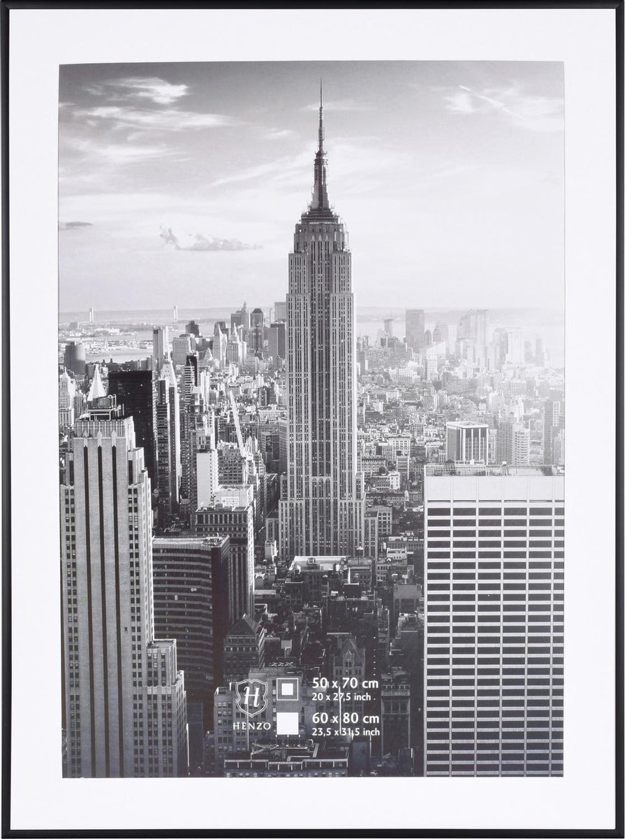 Henzo Fotolijst Manhattan - 60 X 80 Cm - Zwart