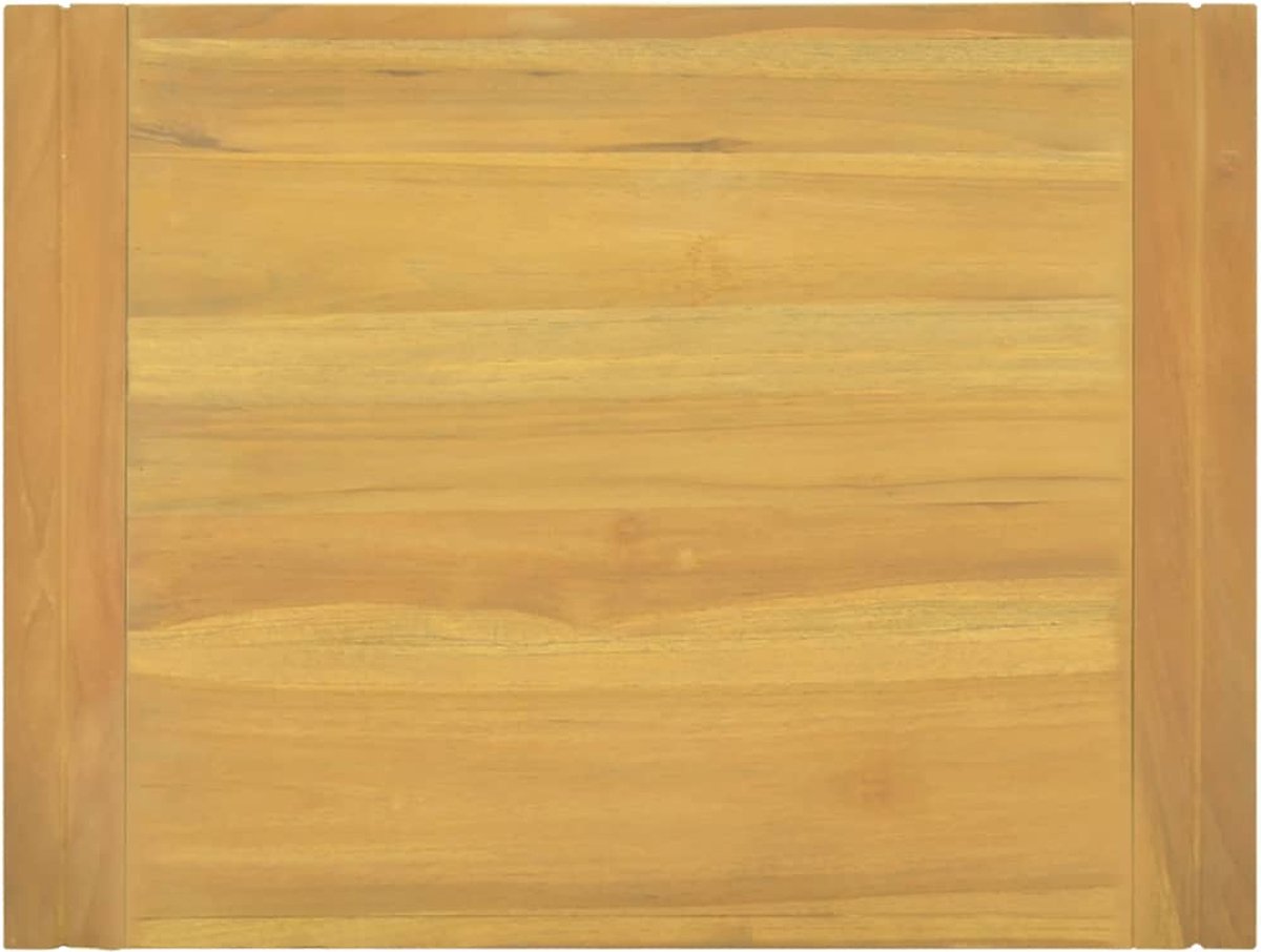 Vidaxl Badkamerwandkast 60x45x35 Cm Massief Teakhout - Bruin