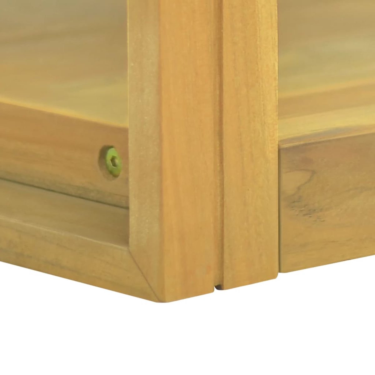 Vidaxl Badkamerwandkast 60x45x35 Cm Massief Teakhout - Bruin