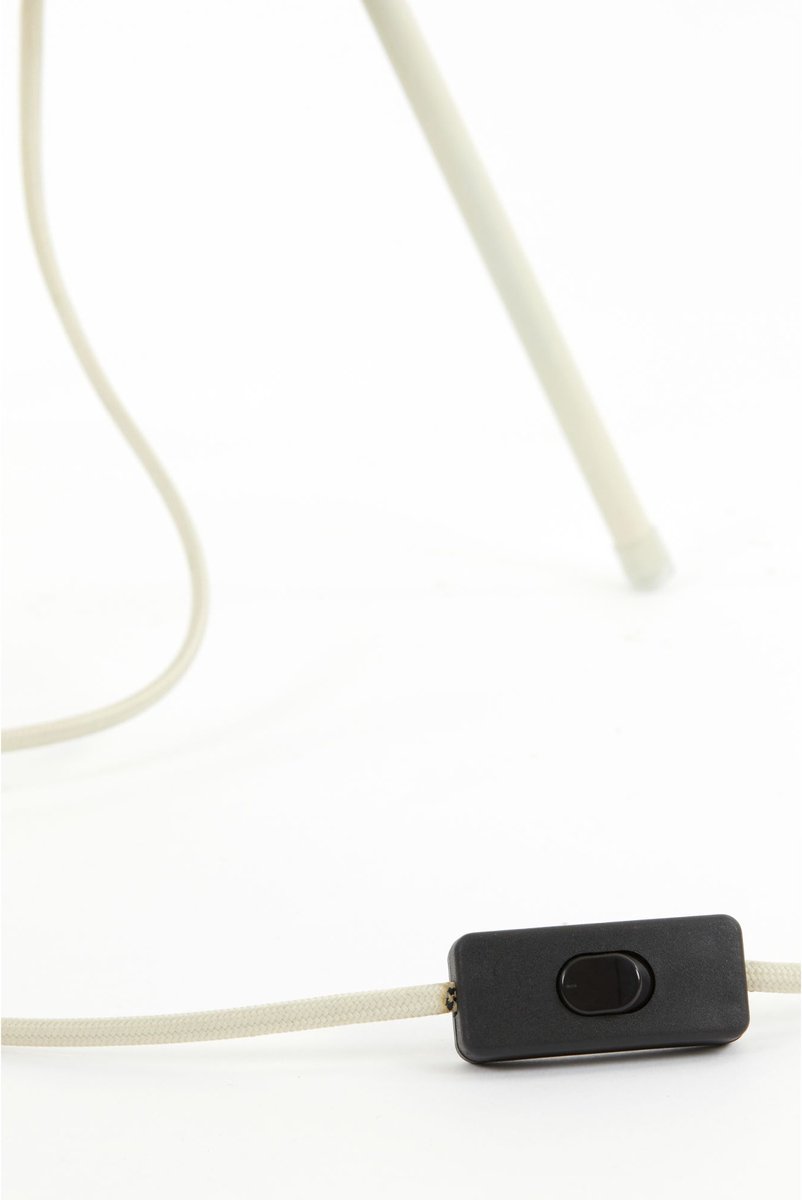 Light & Living Tafellamp Ø25x45 cm PLUMERIA zand - Bruin