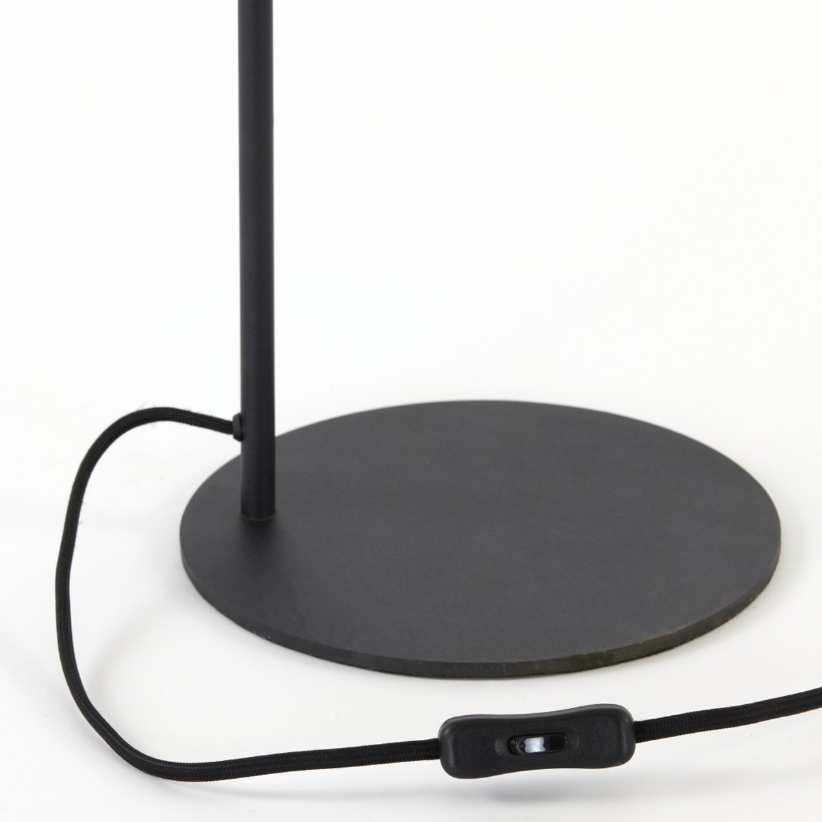 Light & Living Tafellamp 26x20x60 cm LEKAR - smoke glas - Zwart