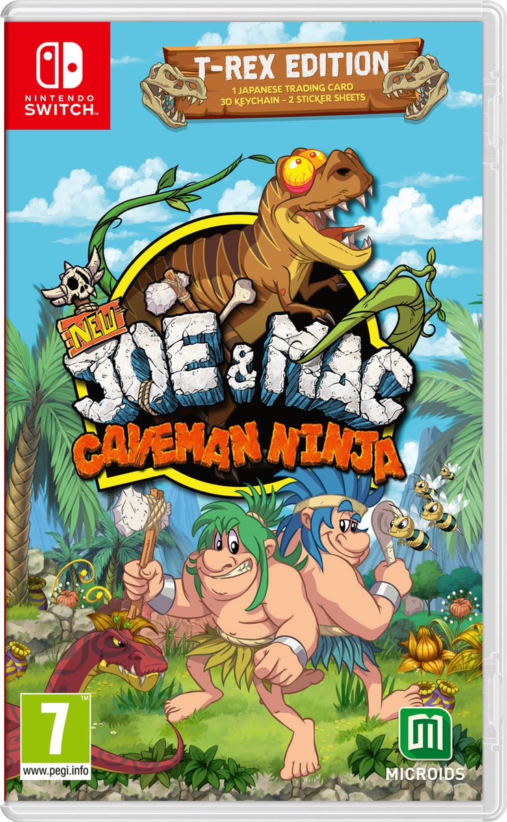 Microids New Joe & Mac Caveman Ninja - T-Rex Edition