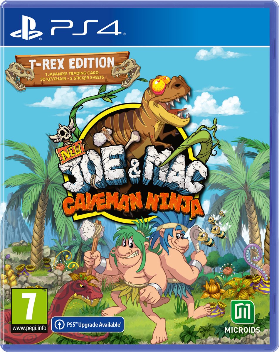 Microids New Joe & Mac Caveman Ninja - T-Rex Edition