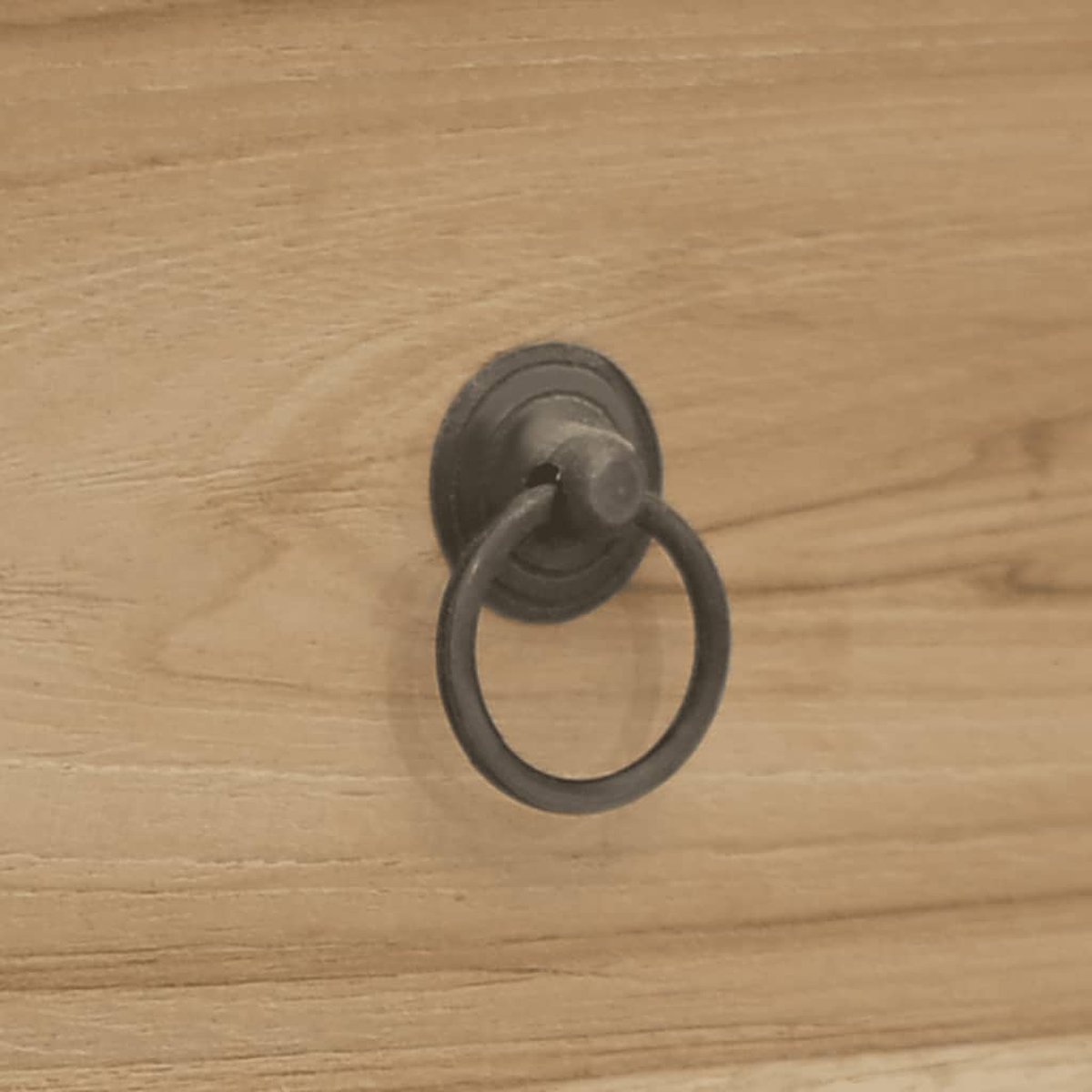 Vidaxl Ladekast 56x30x80 Cm Massief Teakhout - Bruin