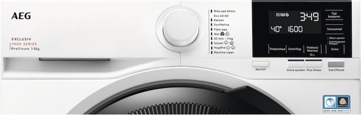 AEG LR7BREMEN 7000 serie ProSteam® Wasmachine voorlader 8 kg