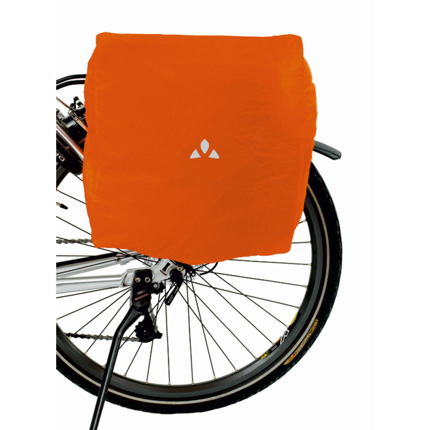 Vaude Regenhoes Fietstas - Oranje