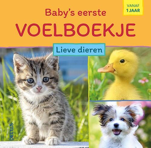 Baby&apos;s eerste voelboekje - Lieve dieren