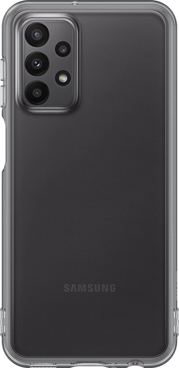 Samsung Galaxy A23 Soft Clear Cover - Negro