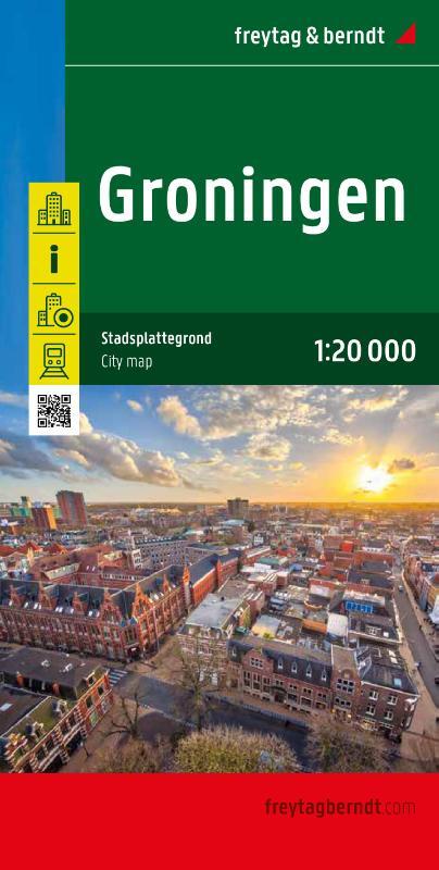 Groningen stadsplattegrond F&B