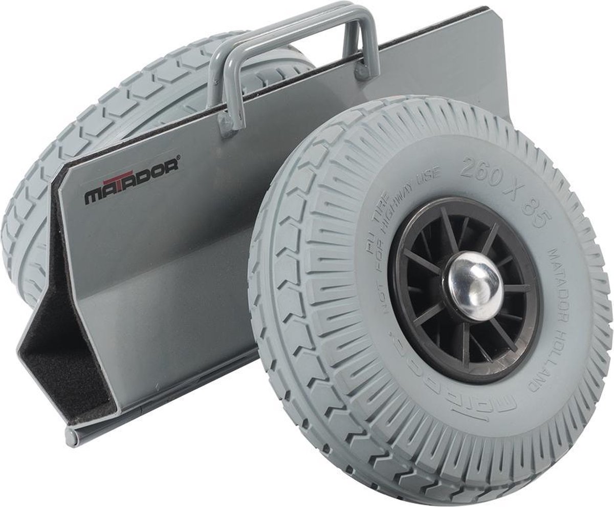 Matador Rolwagen voor panelen met lekbestendige banden - Draagvermogen 300 kg