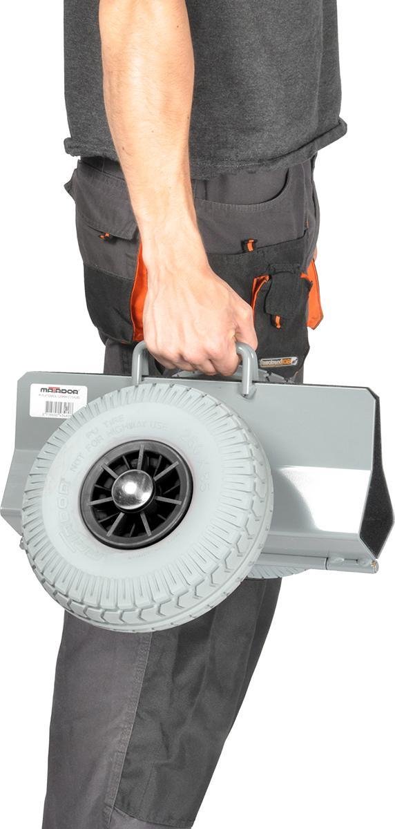 Matador Rolwagen voor panelen met lekbestendige banden - Draagvermogen 300 kg
