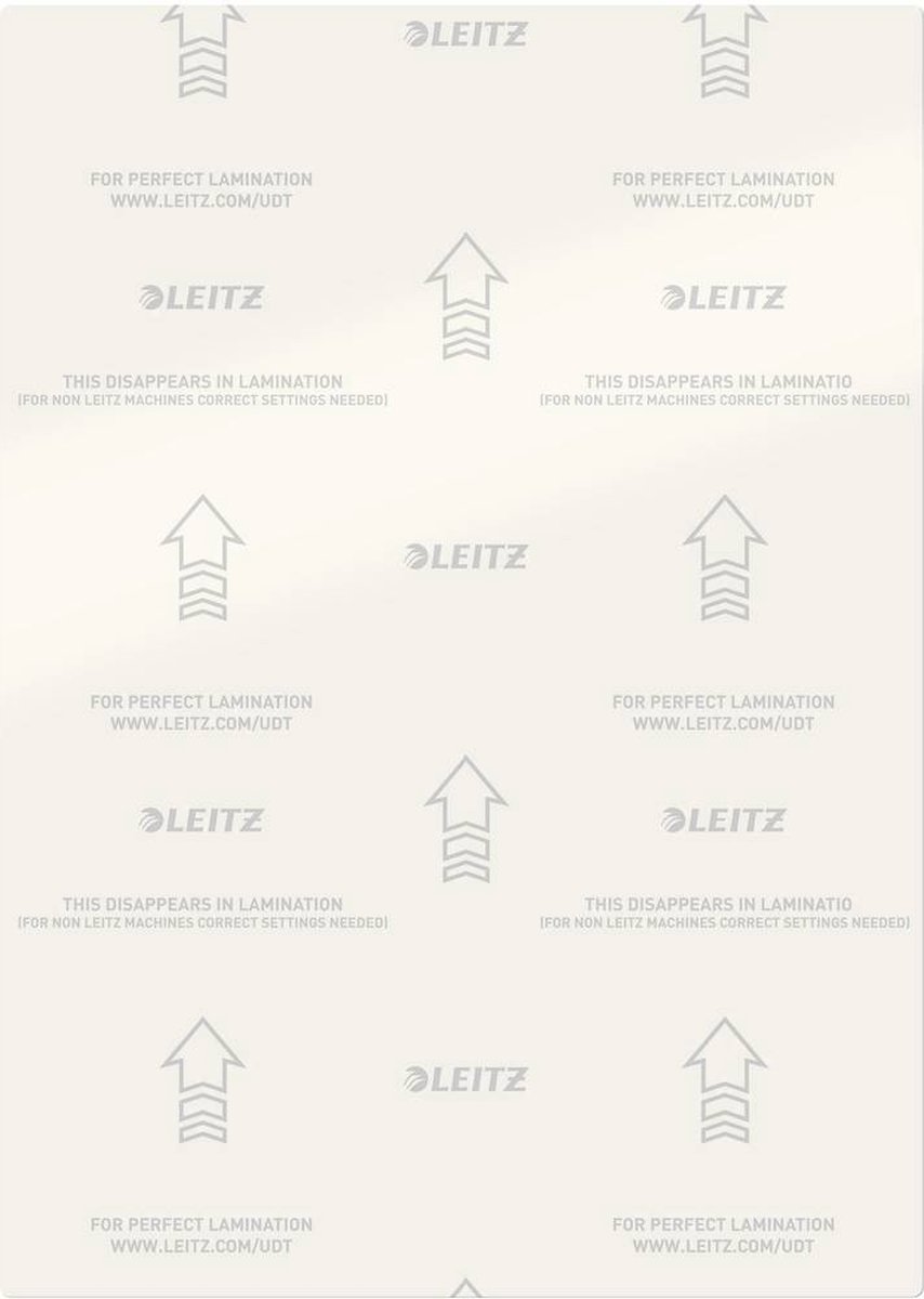 Leitz Lamineerhoes iLAM UDT warm hoogglans A3 80 micron