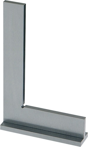 Hoek | DIN 875/I | beenlengte 500x330 mm | met aanslag - 4000858442