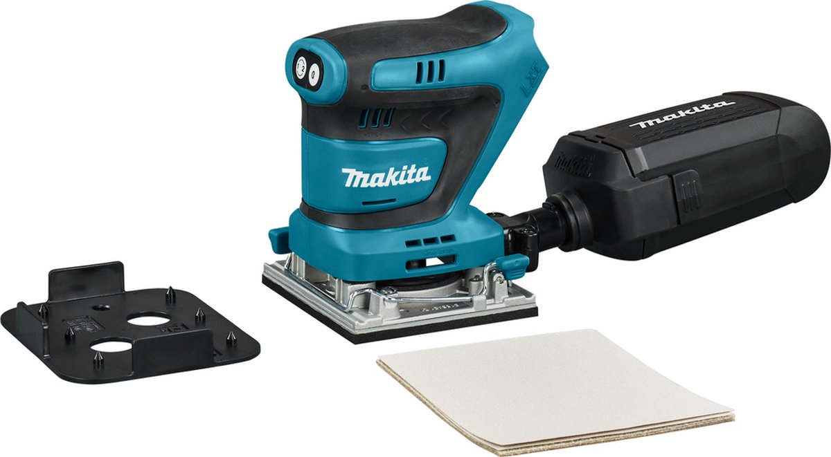 Makita DBO482Z Accu Handpalm Vlakschuurmachine | 18V | Zonder accu&apos;s en lader | In doos