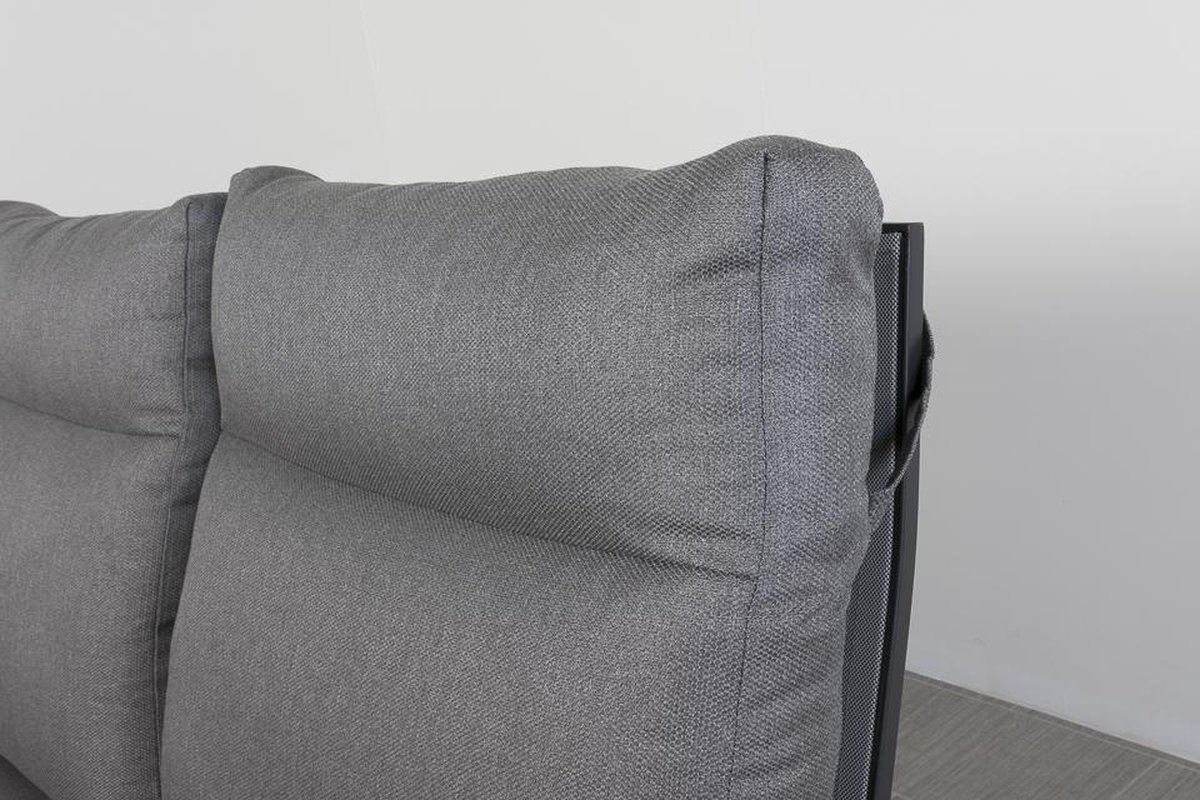 Vdg Azoren Loungestoel Verstelbaar - Antraciet - Grijs