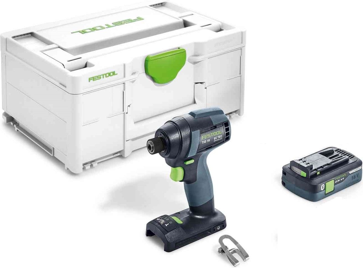 Festool TID 18 Basic | Accu Slagschroevendraaier | 18V | Promo | 2021 | + 4.0Ah accu