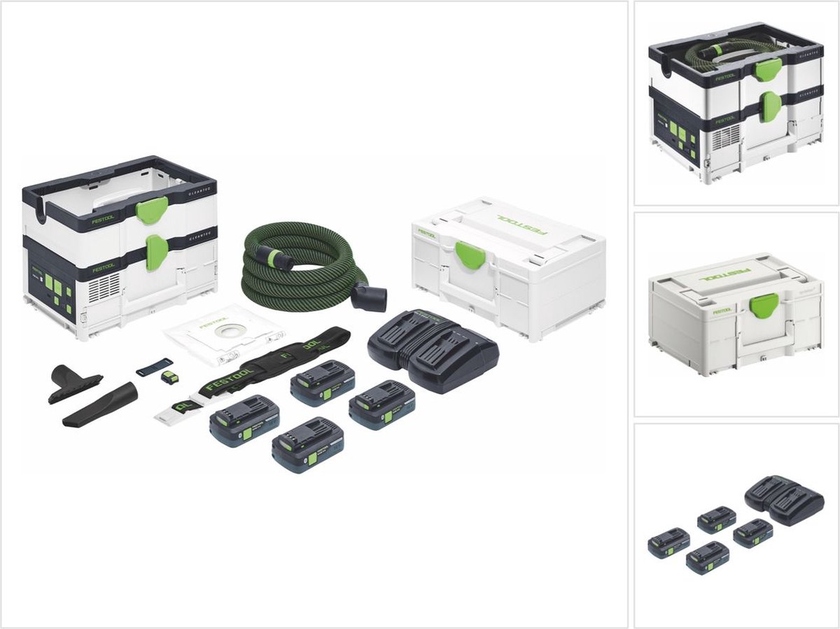 Festool CTLC SYS HPC 4,0 I-Plus Accu stofzuiger | CLEANTEC