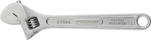 Verstelbare moersleutel | max. 19 mm | lengte 150 mm | met instelschaal - 4000823826
