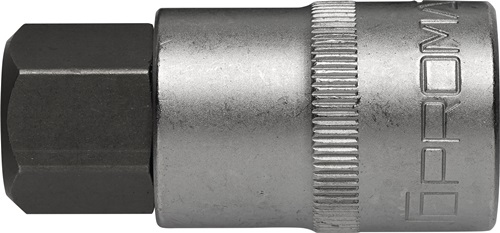 Dopsleutelbit | 1/2 inch binnen-6-kant | sleutelwijdte 19 mm | lengte 55 mm - 4000821414