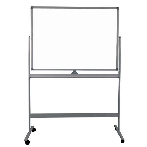 Manutan Gelakt magnetisch whiteboard, mobiel en keerbaar