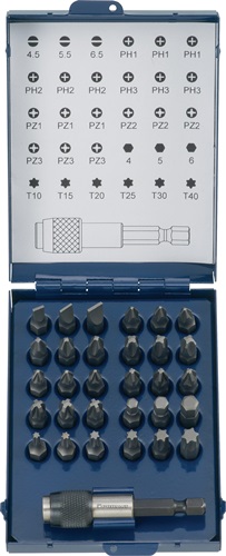 Bitassortiment | 31-delig | sleuf/PH/PZD/TX | met magneet en snelwisselkop - 4000829654