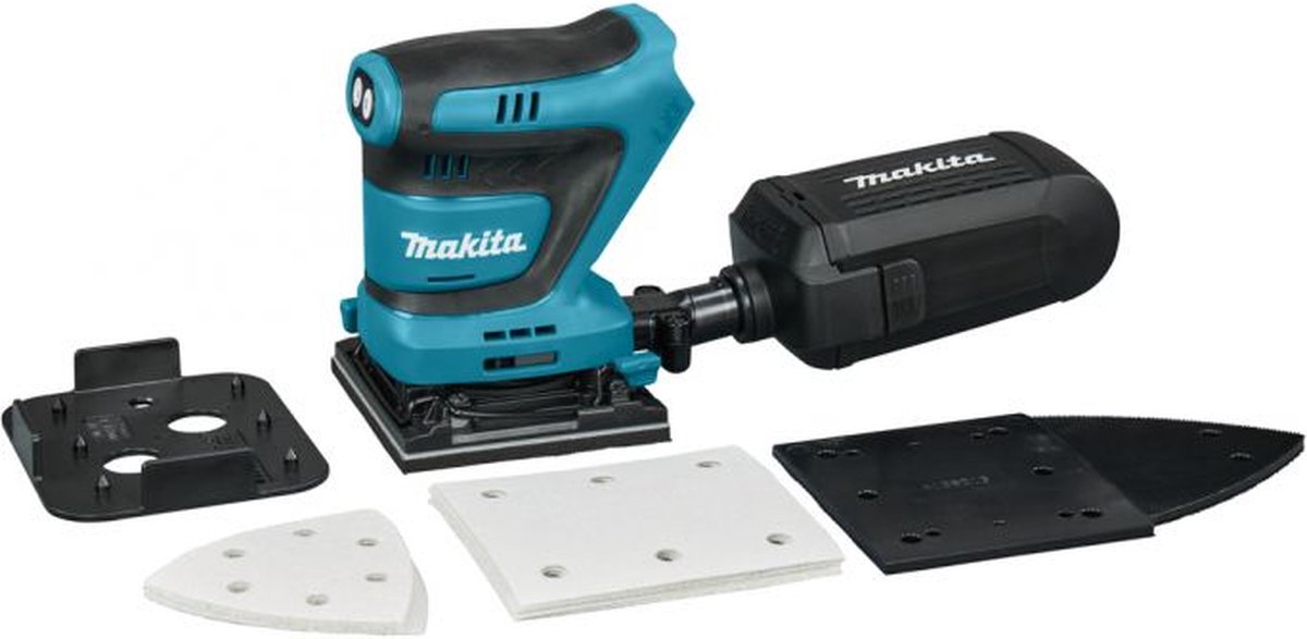 Makita DBO480Z | Accu Handpalm Vlakschuurmachine | 18V | Zonder accu&apos;s en lader | In doos