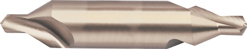 Centreerboor | DIN 333 vorm A | nominale-d. 1 mm | HSS TiN | rechtssnijdend - 4000861586