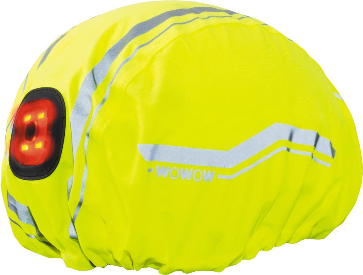 Wowow helmet cover Corsa yellow met led - Geel
