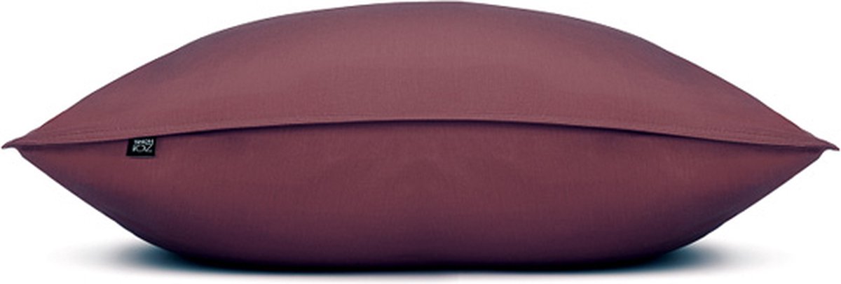 Zo Home Satinado Kussensloop Katoen Satijn - Mauve Lilac 60x70cm - Rood